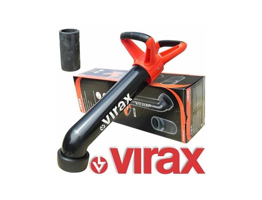 VIRAX - Déboucheur pompe à main - haute pression 2 embouts 290211 ...