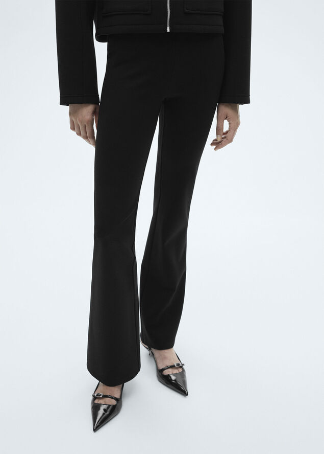 MANGO LEGGINGS. -- DELFIN Black
