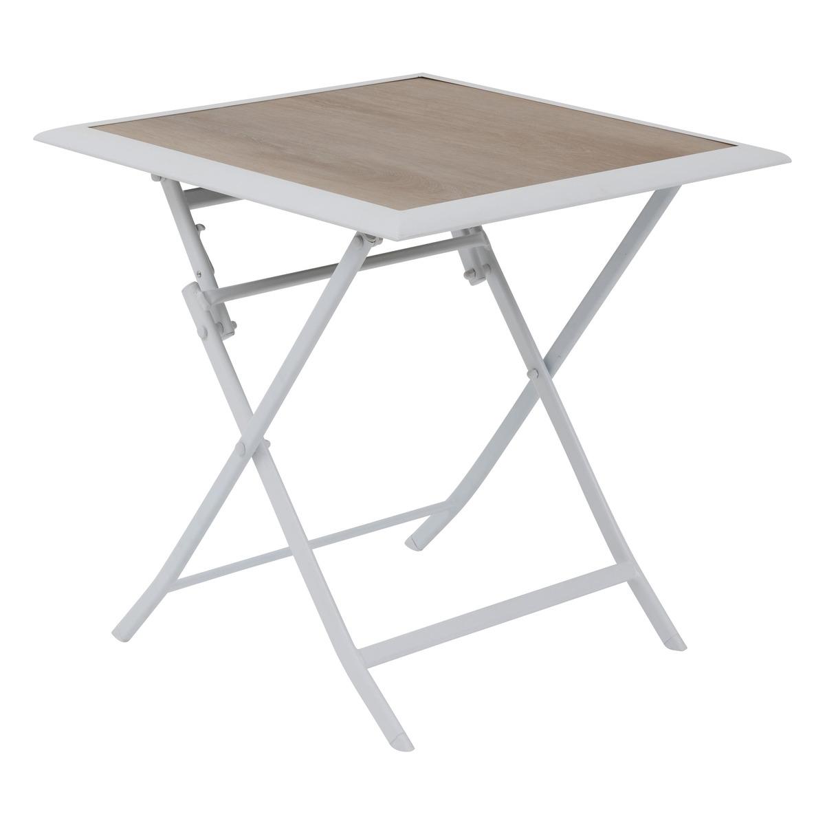 TABLE AZUA PLIANTE HOUBLON 2 PLACES