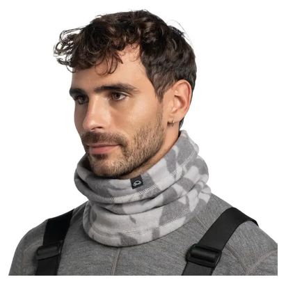 Tour de Cou Buff Polar Prints Neckwarmer Bondu Gris