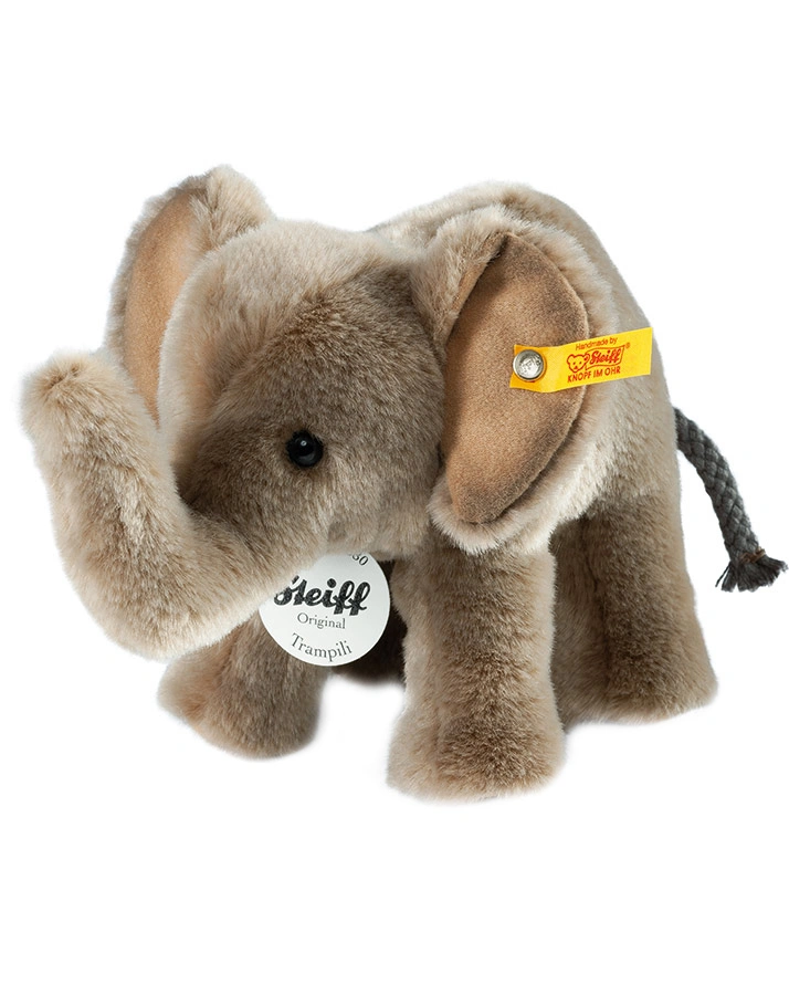 Kuscheltier TRAMPILI Elefant (18 cm) in grau