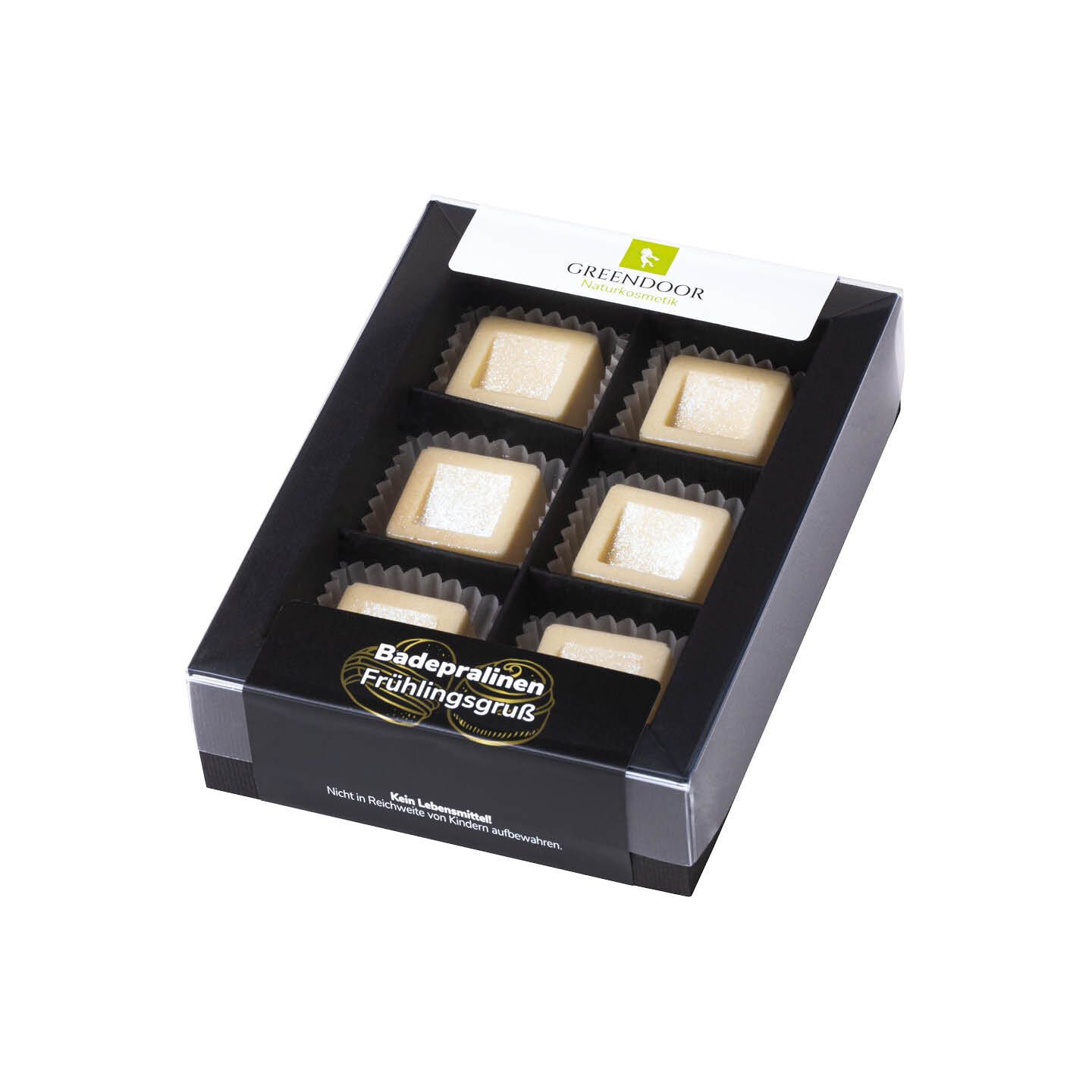 GREENDOOR Geschenk Set  Badepralinen Frühlingsgruß