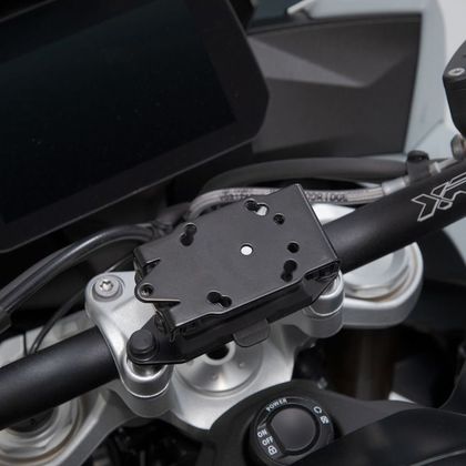 Support GPS SW-MOTECH - pontet de guidon - Noir
