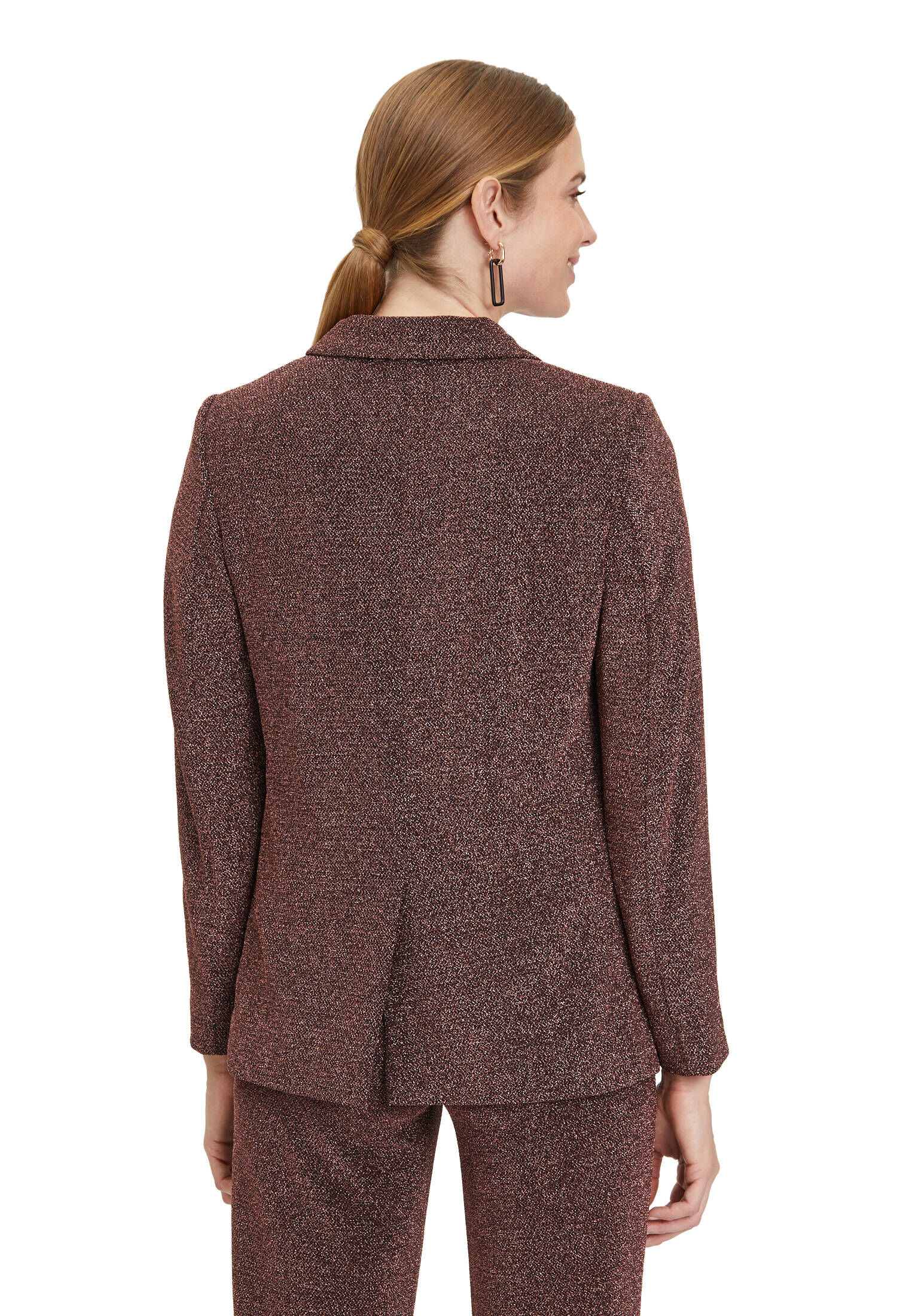 Vera Mont| Damen Blazer mit Glitzereffekt Modern Fit