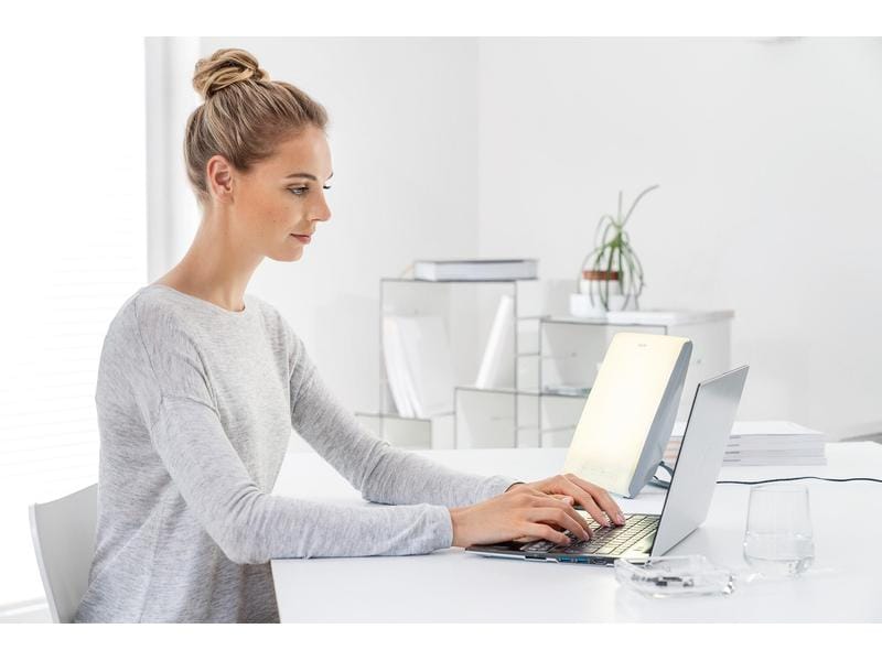 Beurer Tageslichtlampe TL 45 Perfect Day Lichttherapielampe mit Touch Bedienung