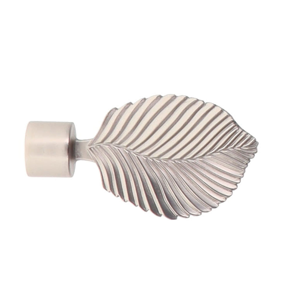 Lot de 2 embouts EXOTICA argent mat D20mm