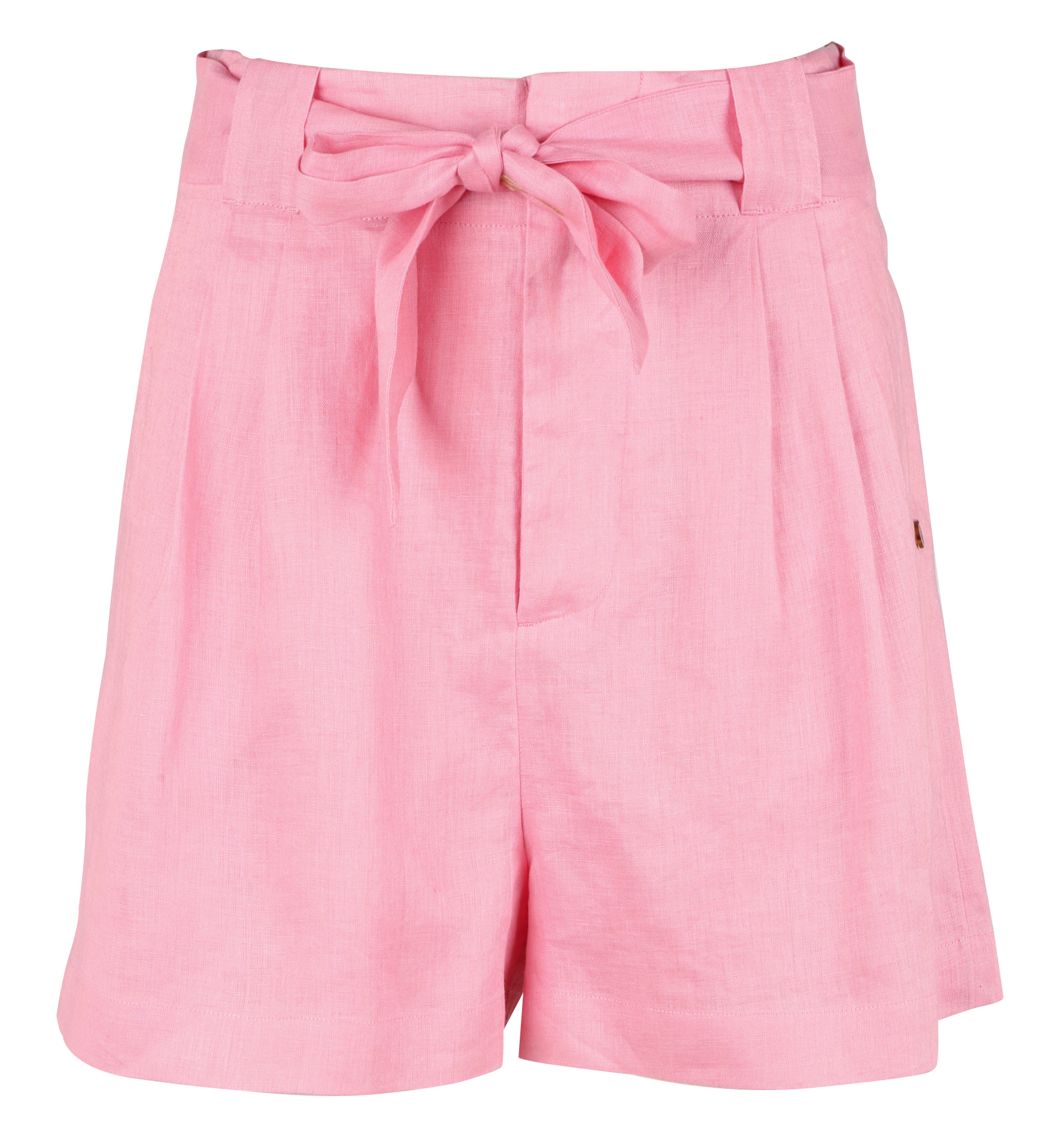 Short en lin| Rose