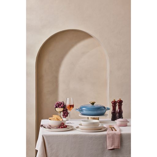 Le Creuset Kvadratisk Grillpande, Chambray, 26x26 cm