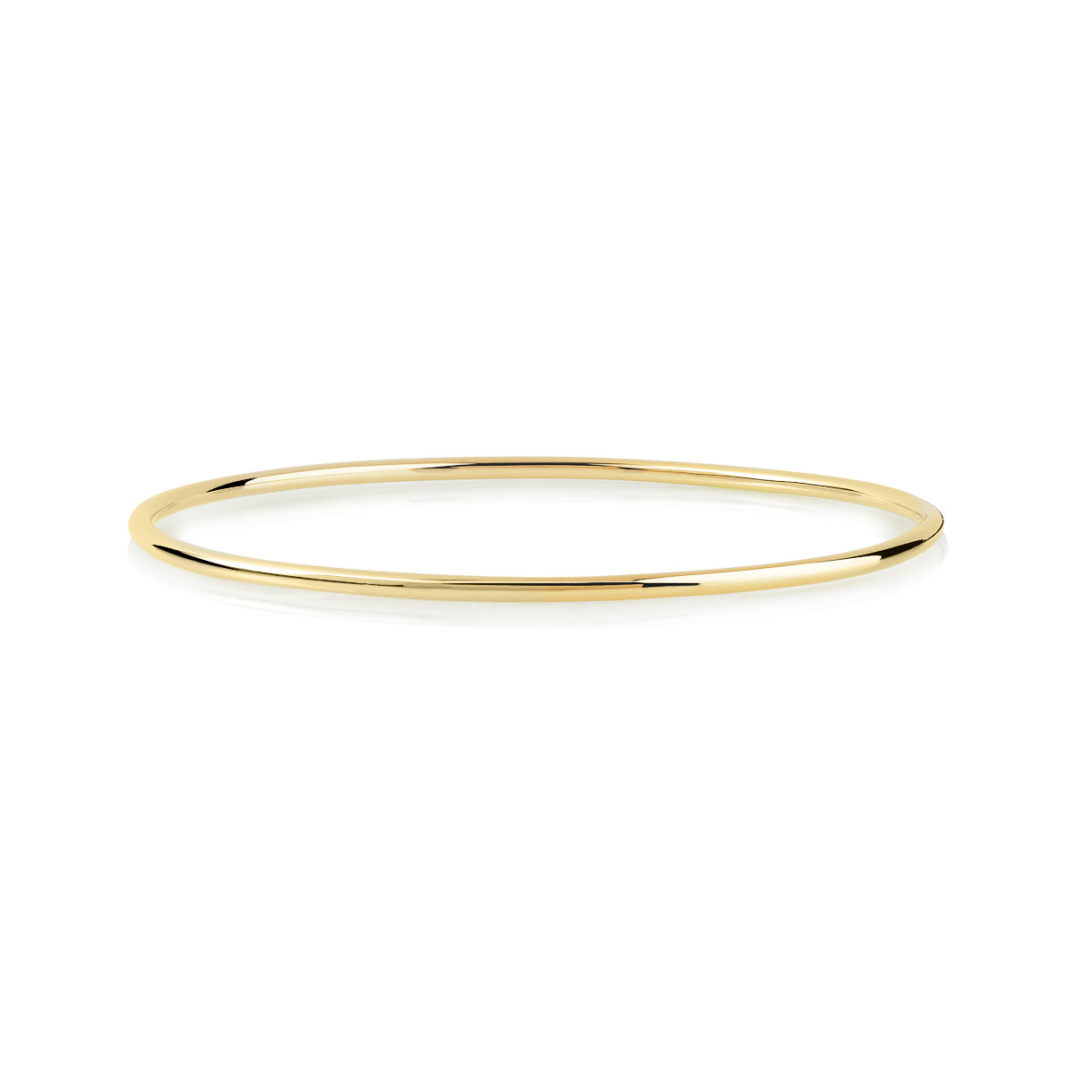 Bracelet jonc plaqué or