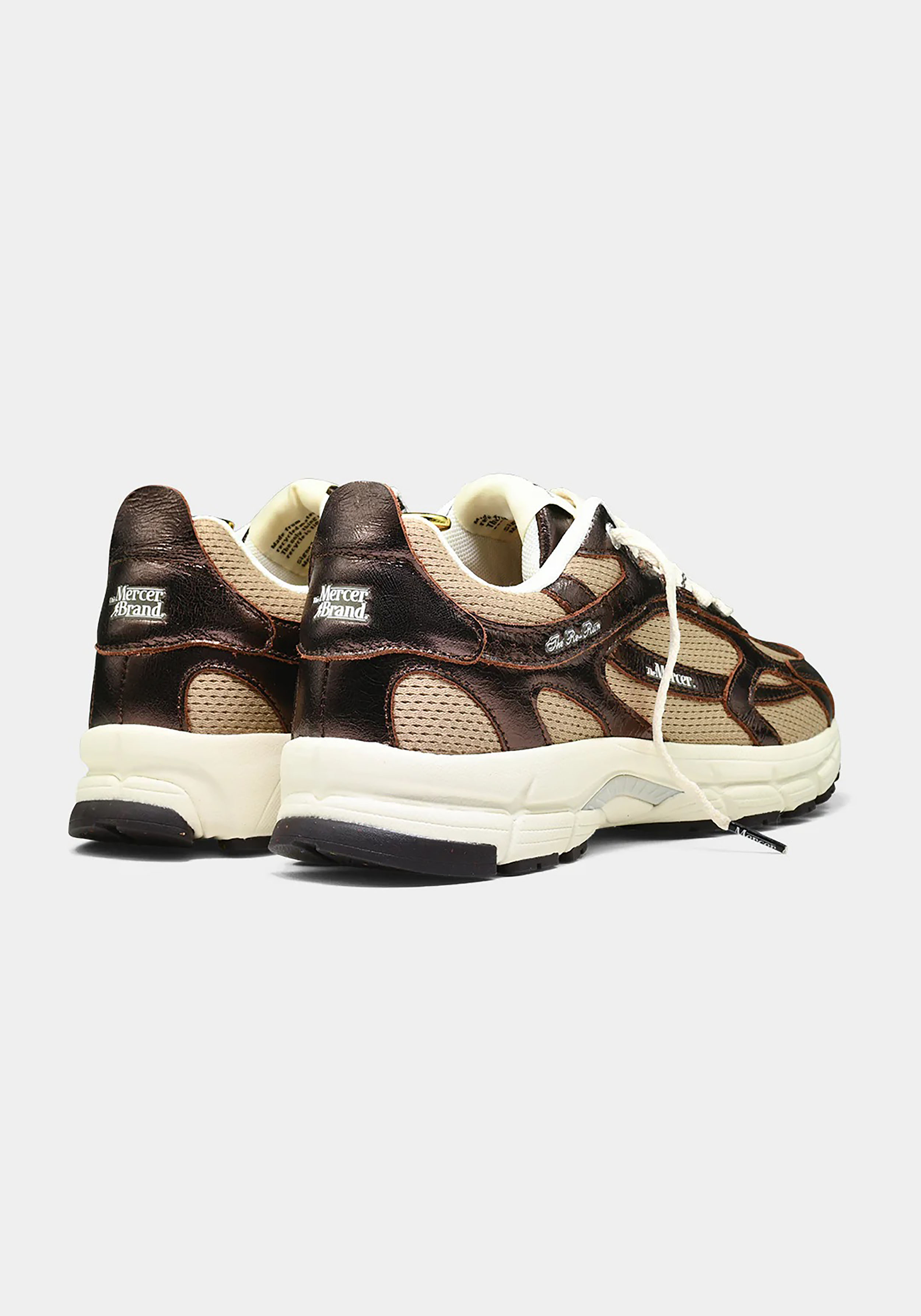 Mercer Sneaker The Re-Run Max Cracked Brown