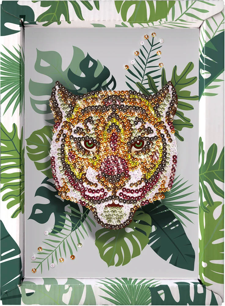 COLLECTION SEQUINS TIGRE