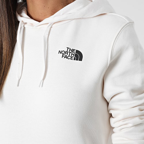 Sweat Capuche Femme Simple Dome Blanc