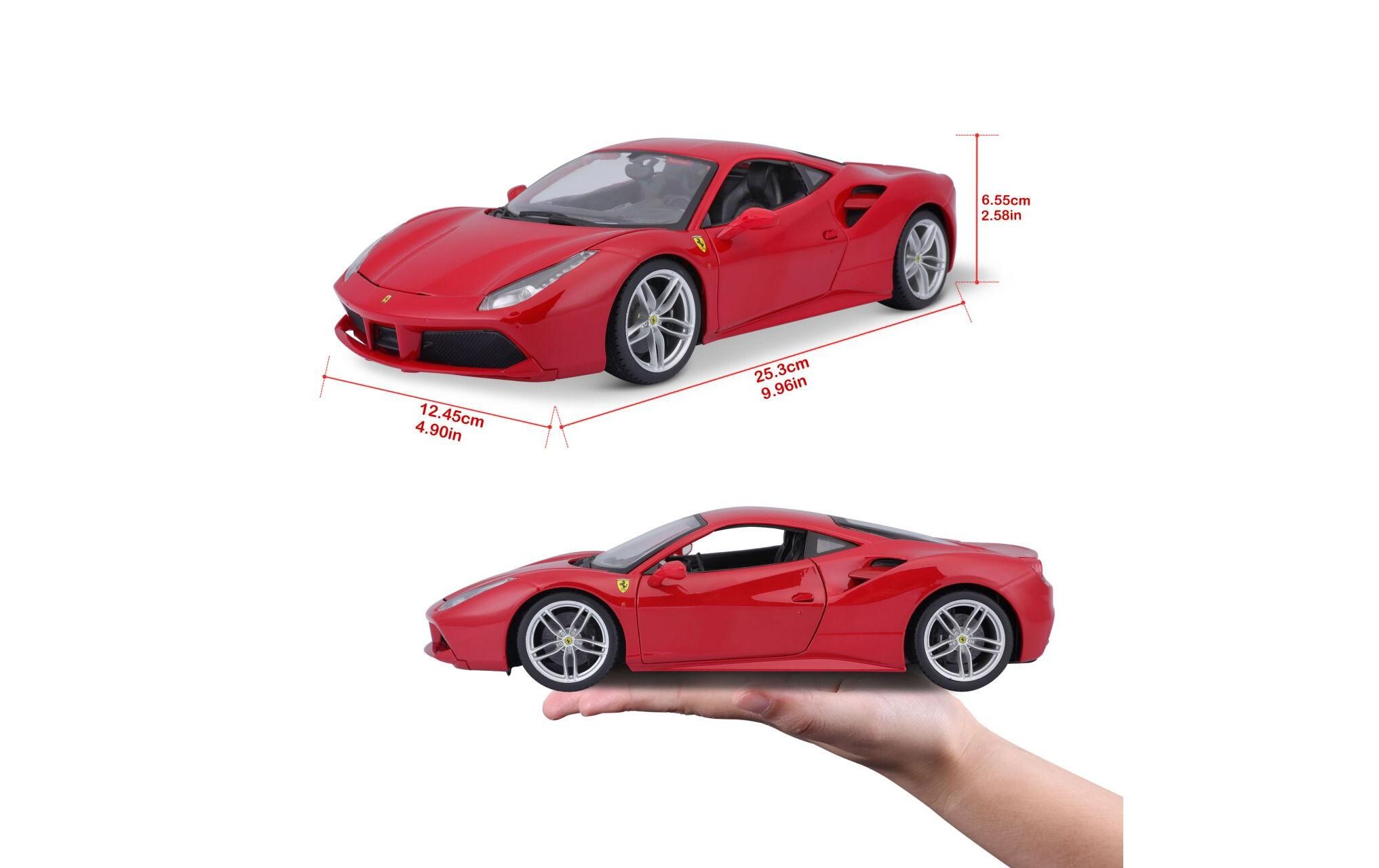 Ferrari R&P 488 GTB Rot 1:18Sammlermodell im Massstab 1:18