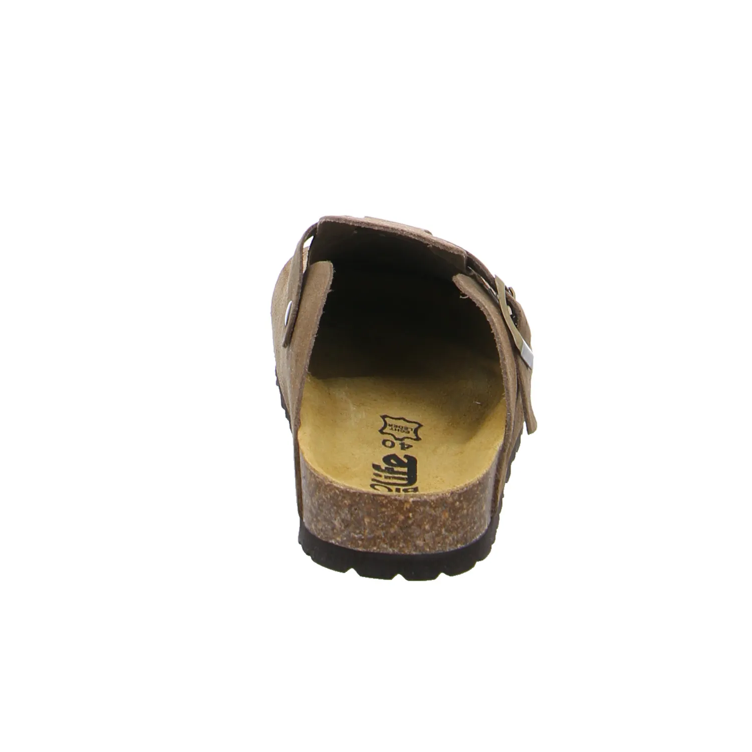 BIOLife Bio-Mûles Taupe Leder