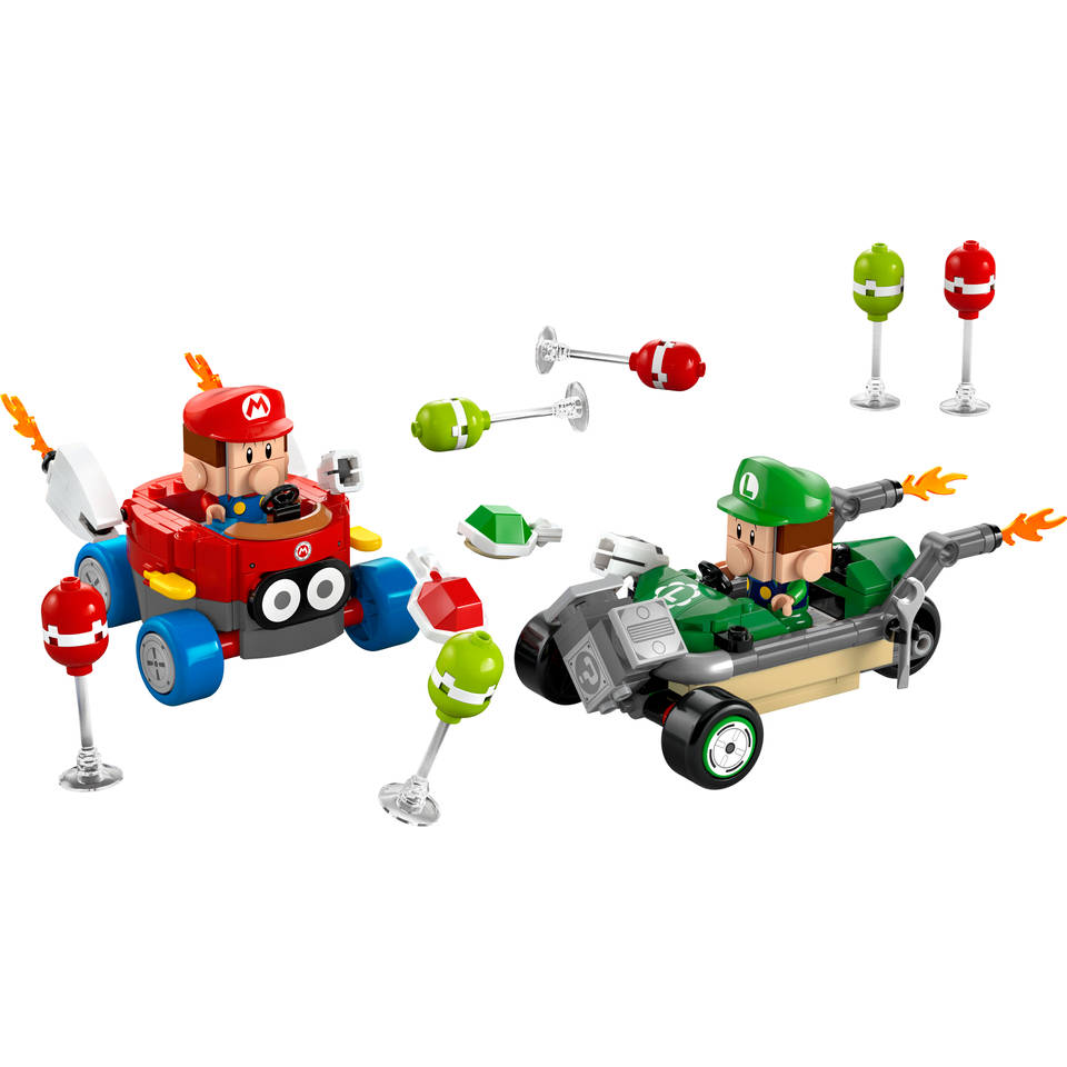 LEGO Super Mario Mario Kart: Baby Mario vs Baby Luigi 72034