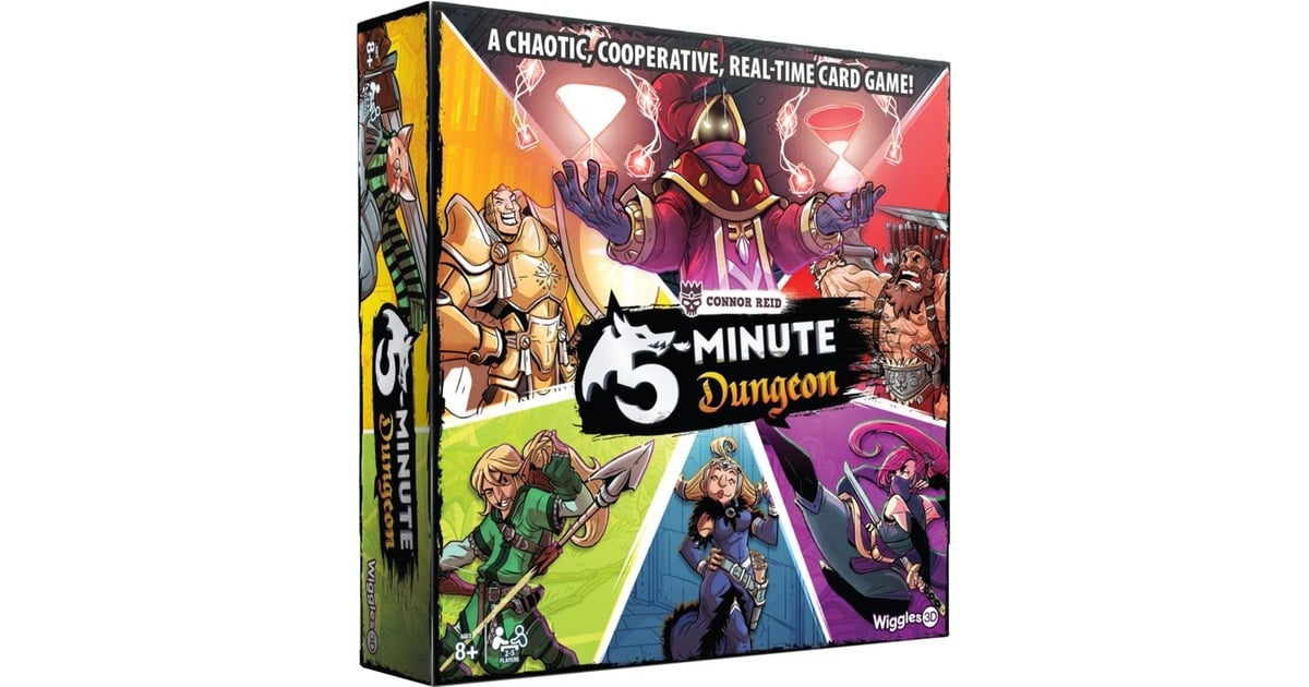 Asmodee5-Minute Dungeon Kaartspel  (Engels, 2 - 5 spelers, 5 minuten, Vanaf 8 jaar)