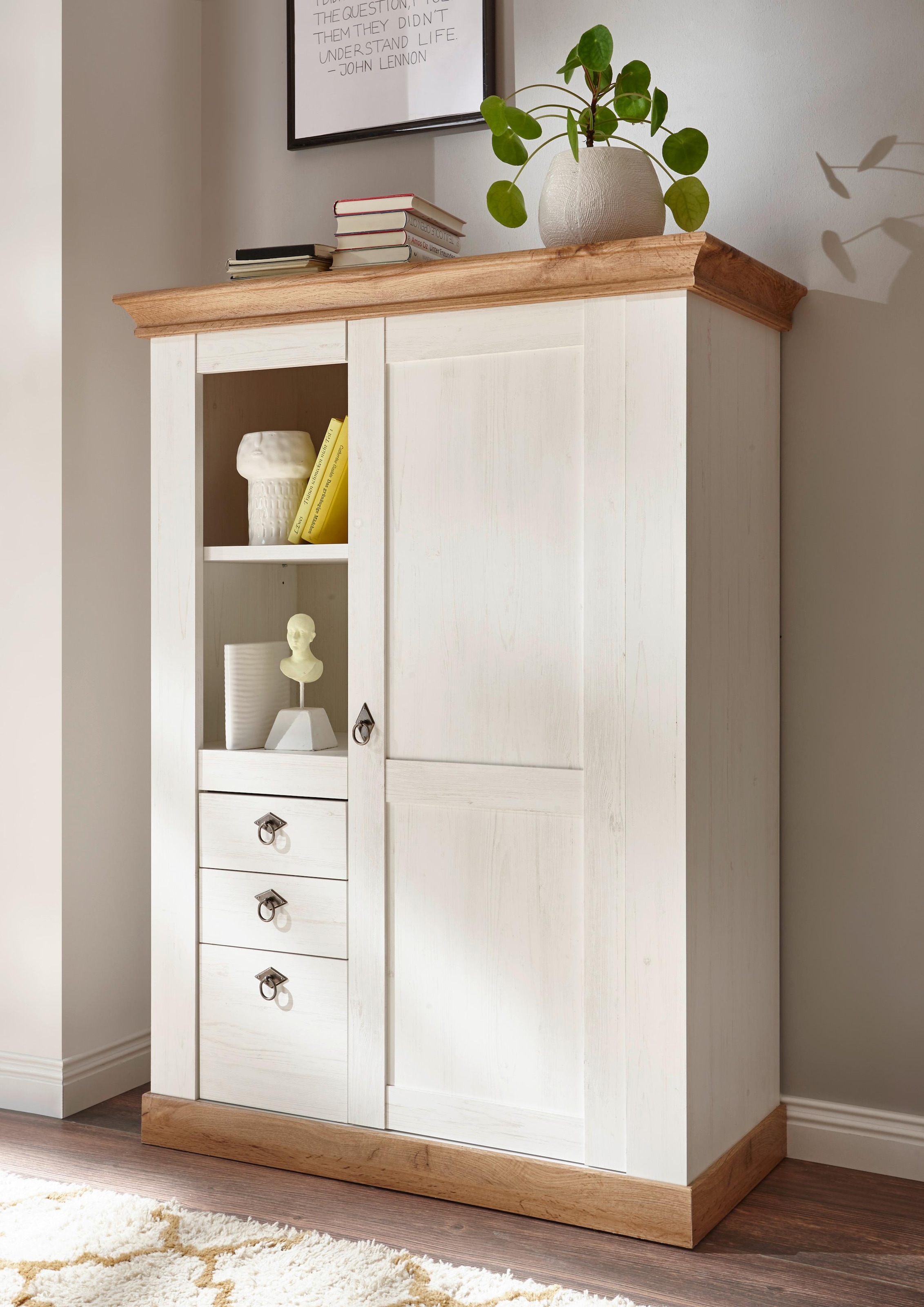 Home affaire Highboard »Cremona« Höhe 139 cm