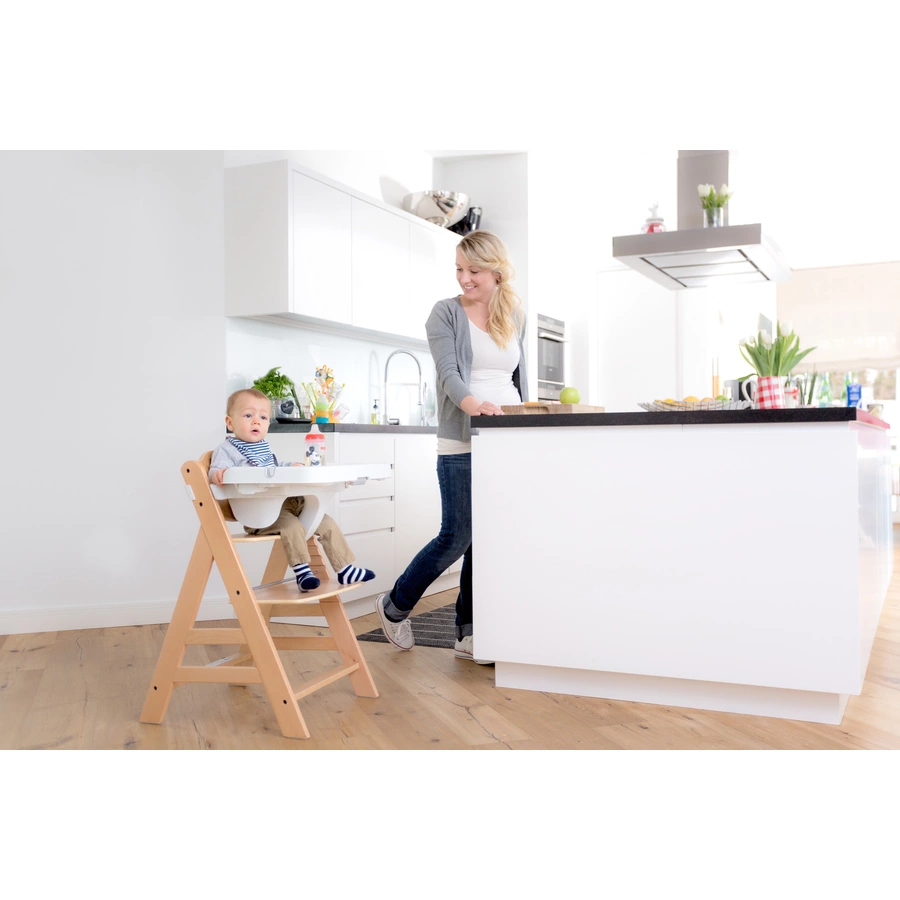 hauck Alpha Esstisch Tray white