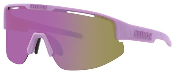 Lunettes Bliz Matrix Violet Mat - Ecran Miroir Violet
