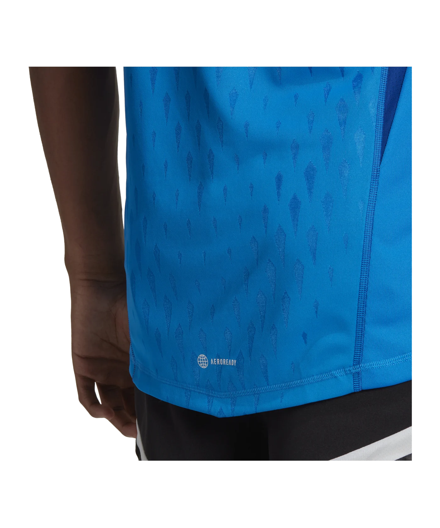 adidas Tiro 23 Pro Torwarttrikot Kurzarm Blau