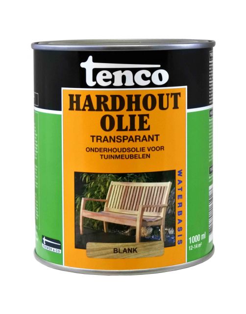 Tenco Hardhoutolie - Tuinbeits - 1 l Transparant Transparant