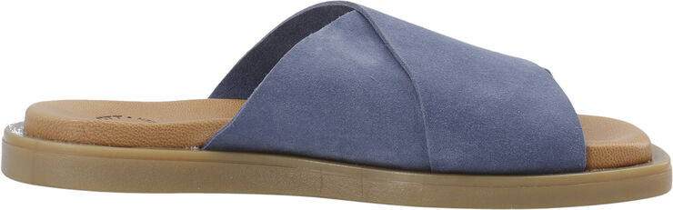 Cashott CASHEIDI Slide Suede Blue shadow