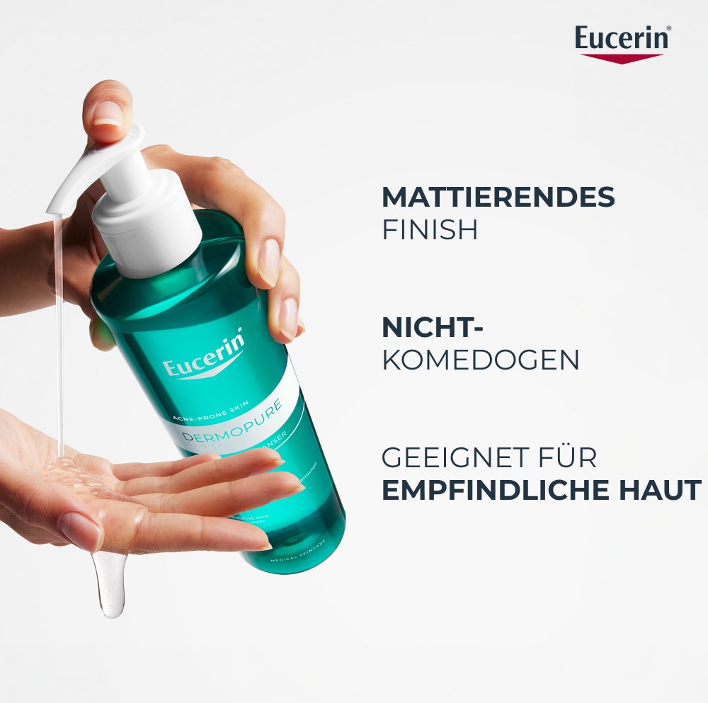 EUCERIN Dermopure Clinical Reinigungsgel<br>400 ml, Gel, porenverfeinernd
