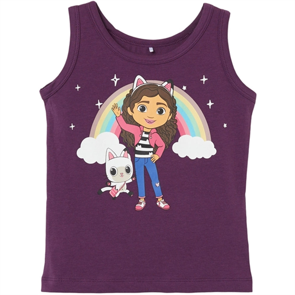 Plum Purple Ordina Gabby Tank Top