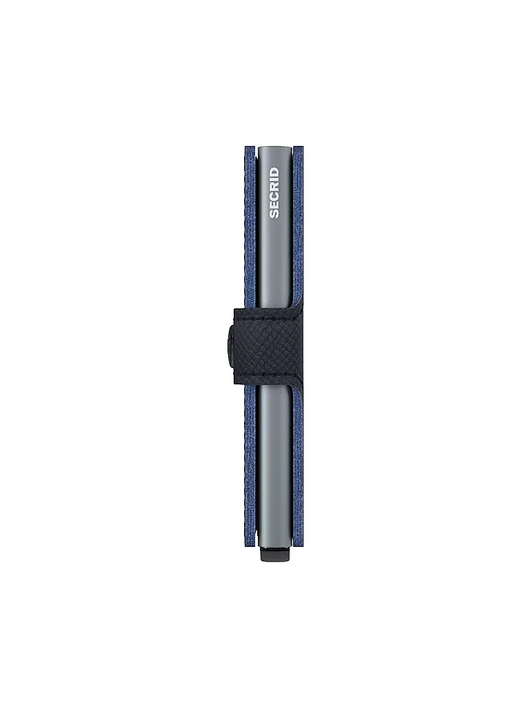 SECRID Geldbörse - Miniwallet Saffiano Navy blau