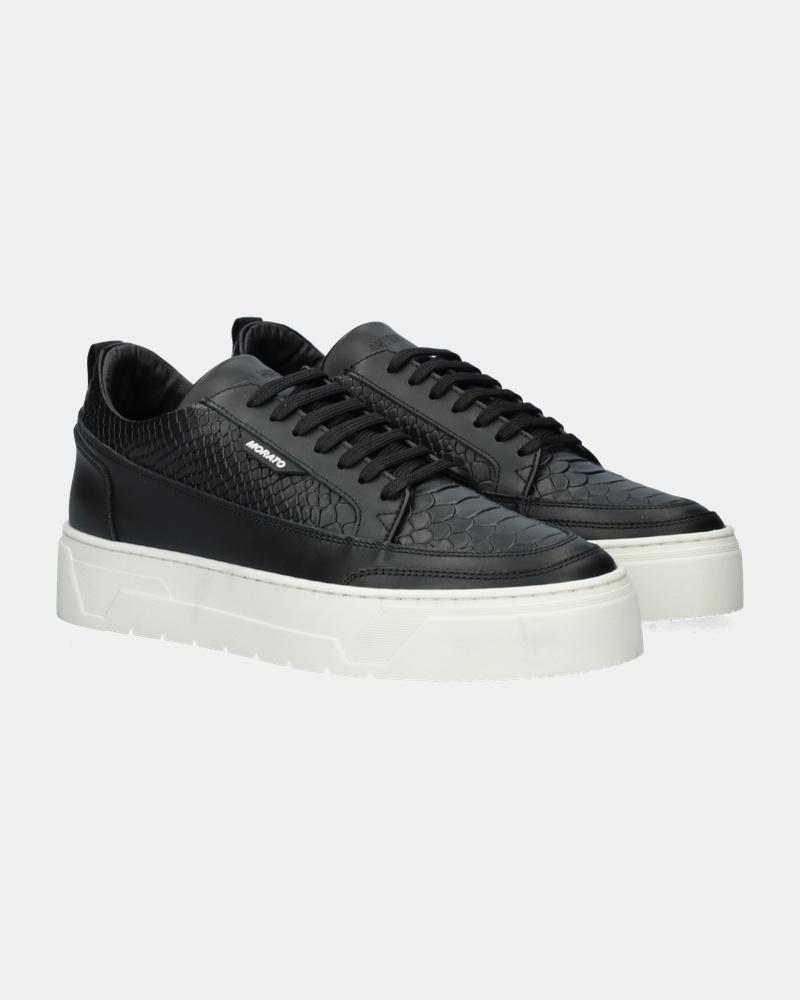 Antony Morato Flint Animal Lage sneakers  - zwart