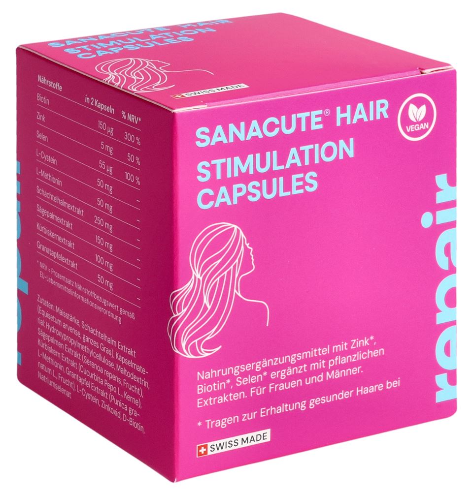 SANACUTE Hair Stimulation<br>60 Stück, Dose, Kapsel