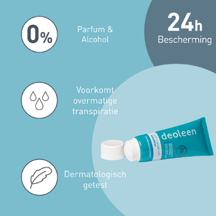 Deoleen Anti-transpirant Deodorant Crème Sensitive 50ML