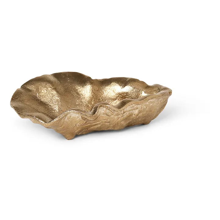 Ferm Living Coupelle Oyster en laiton  | Laiton