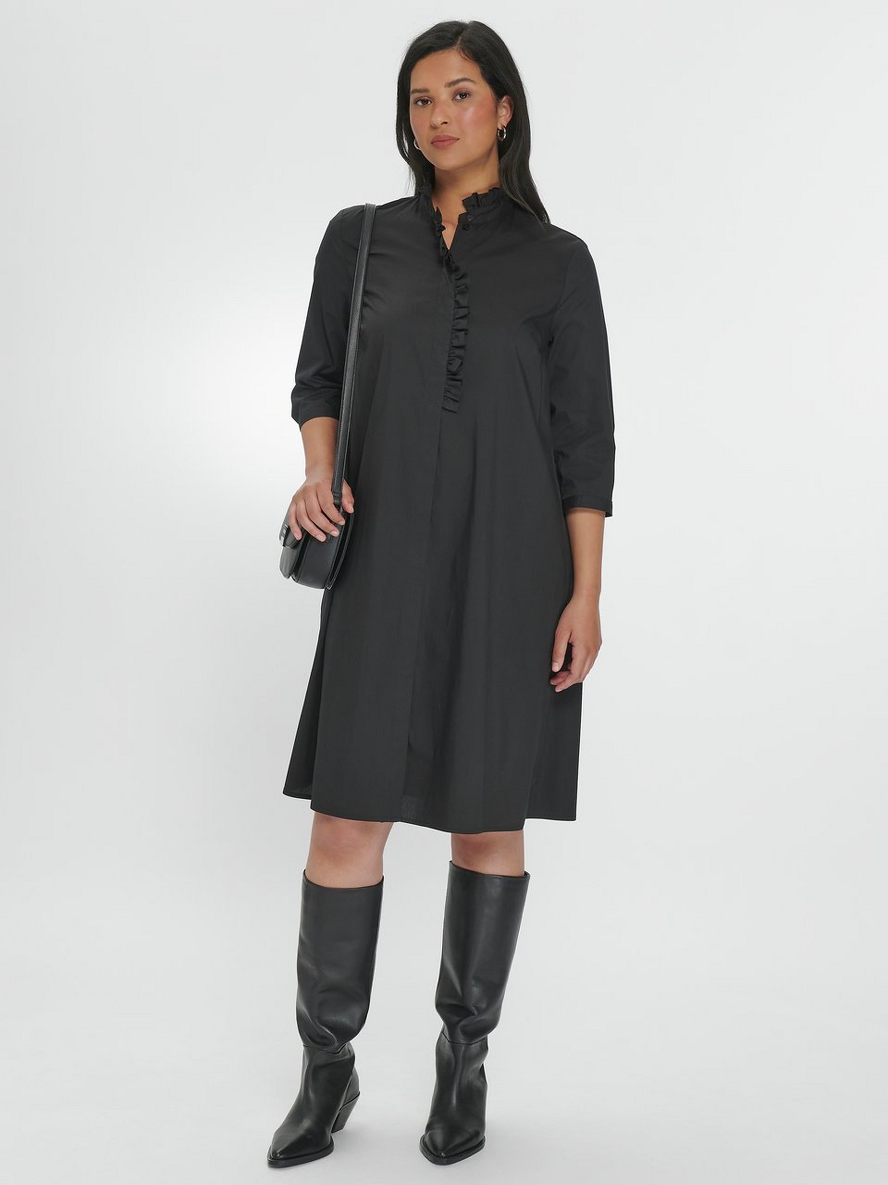 Kleid mit 3/4-Arm