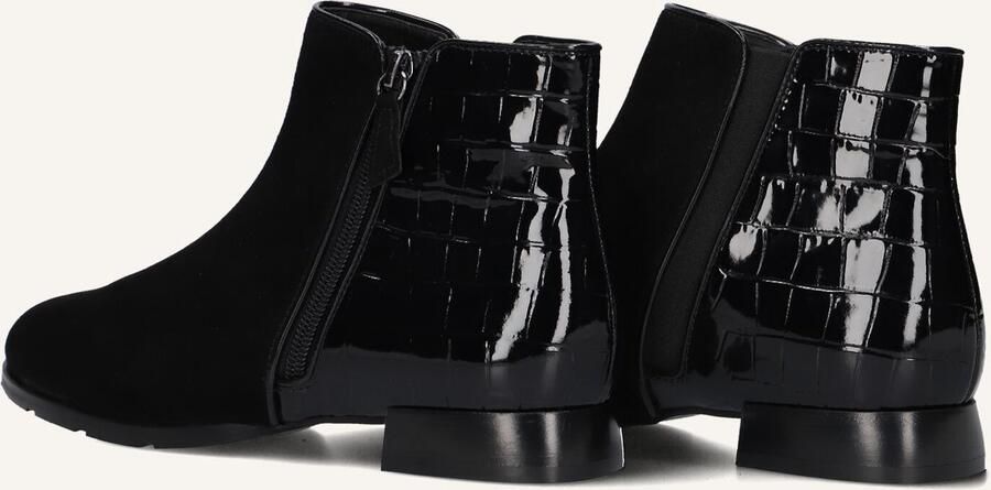 HASSIA Enkellaarsjes Dames Madeira Maat: 39 Materiaal: Suède Kleur: Zwart