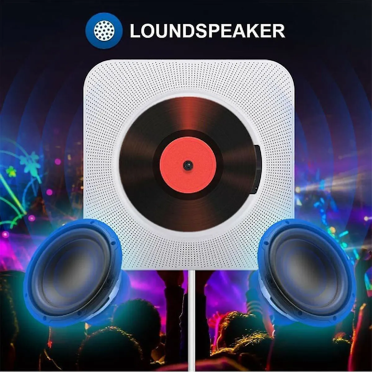 Chrono Lecteur CD Bluetooth