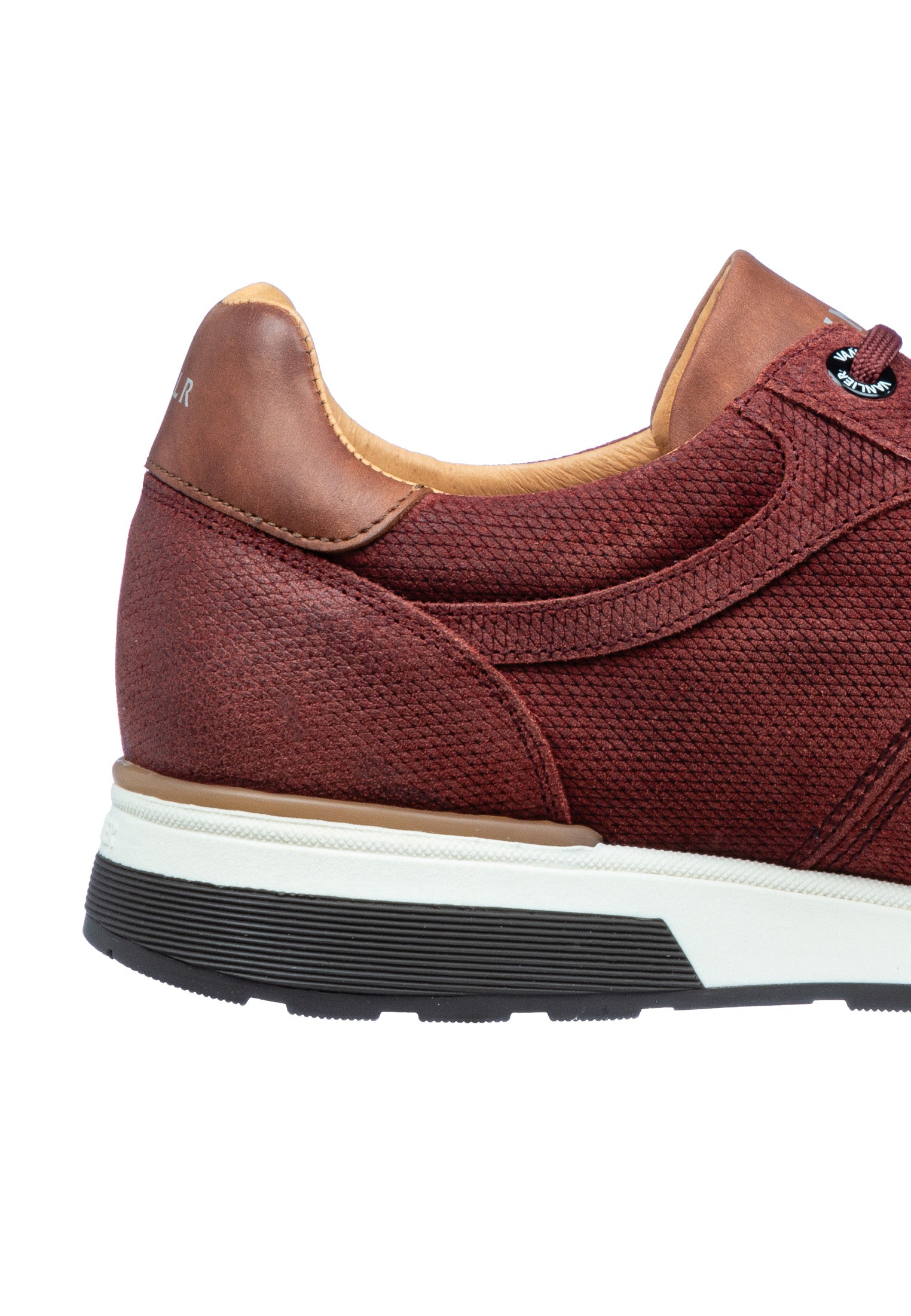 Bordo rood suède Positano sneaker