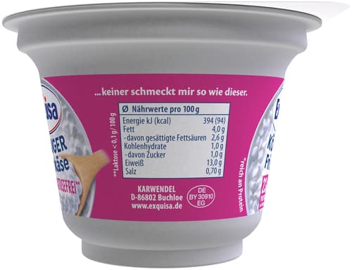 Exquisa Körniger Frischkäse Laktosefrei