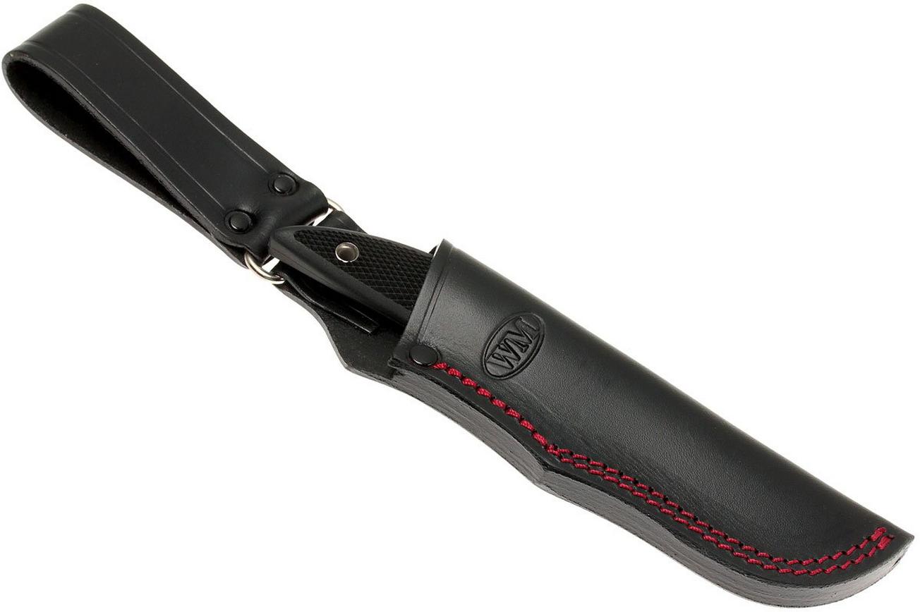 Fallkniven KK Kolt Knife met leren foedraal