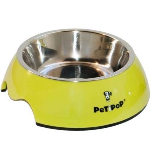 Alimentador para cães Petipop em melamina verde
