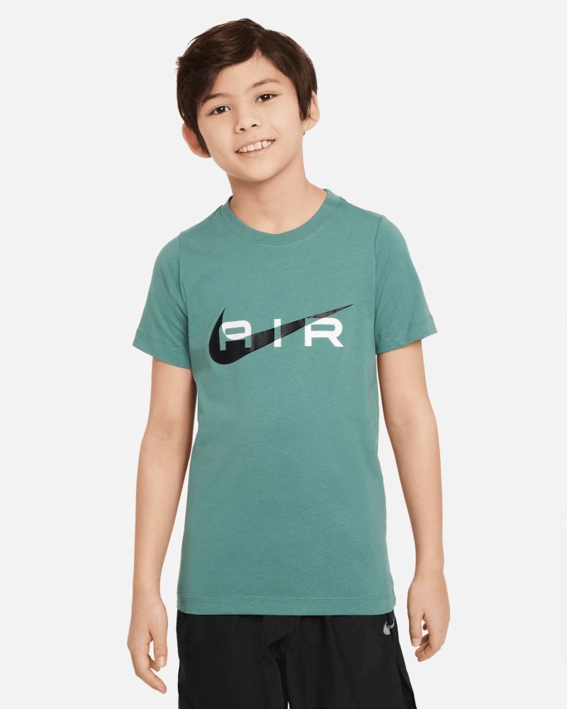 T-shirt Nike Air Vert & Noir pour enfant
