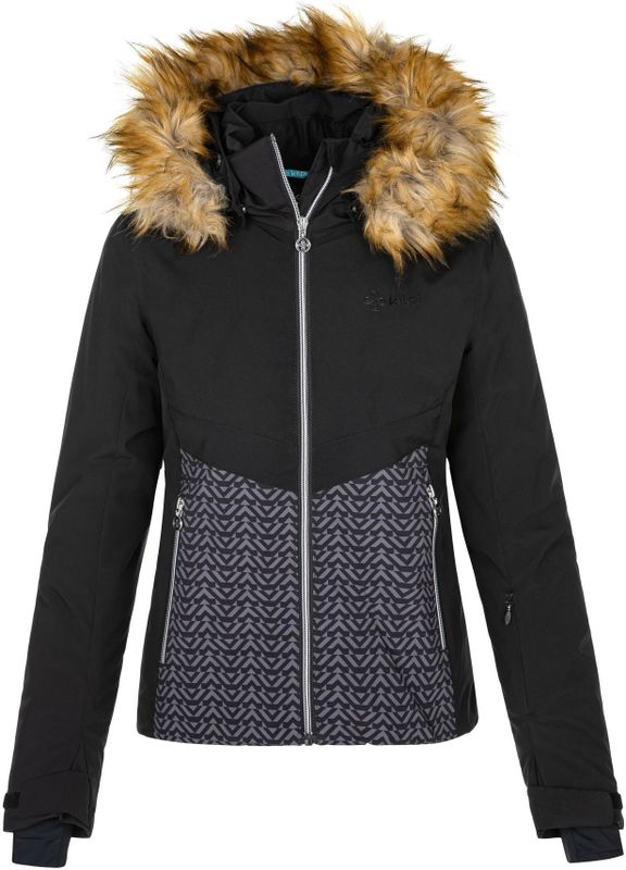 Kilpi Teresa, ski jas, dames, zwart