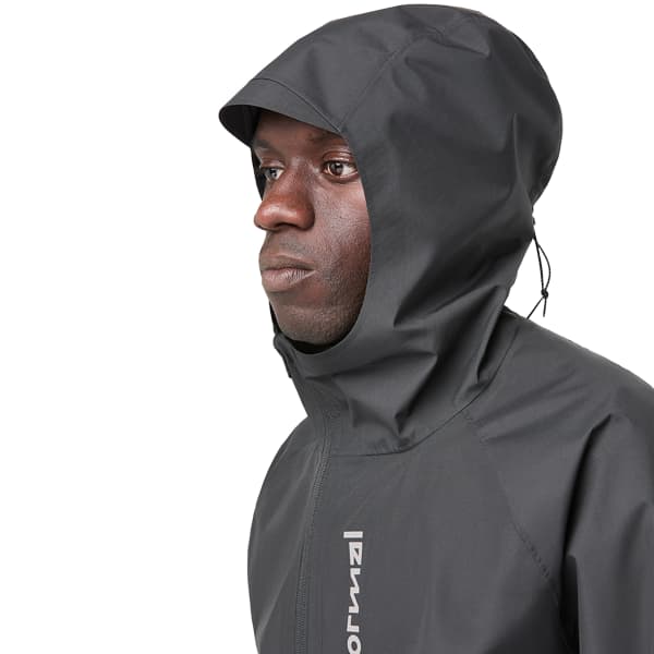 Veste trail NNORMAL TRAIL RAIN JACKET BLACK