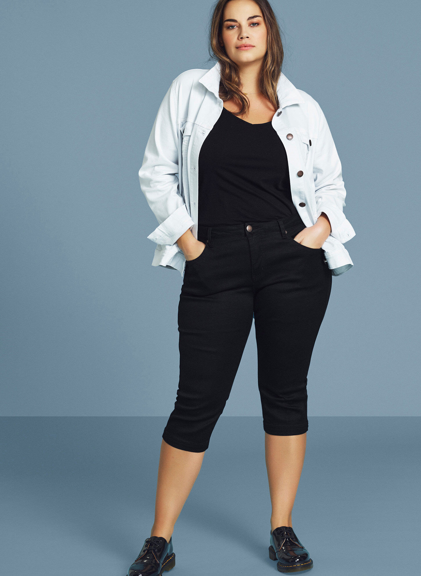 Slim fit Emily capri jeans