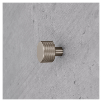 Knop Rana rvs look 24 mm