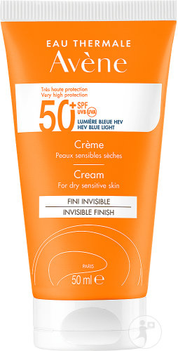 Avène Solaire IP50+ Crème Très Haute Protection Peau Sensible 50ml