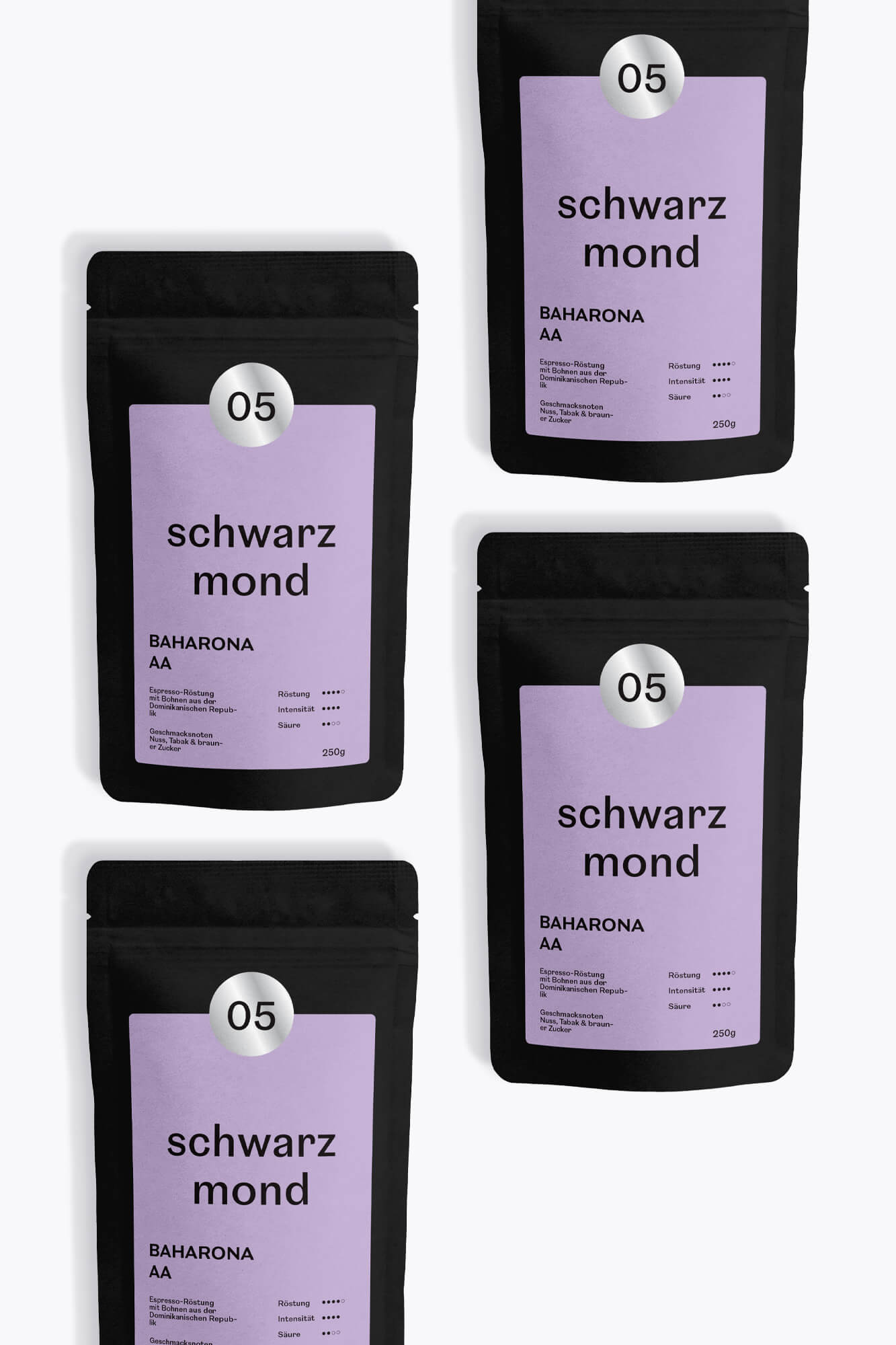 Schwarzmond Baharona AA Vorteilspaket 1kg