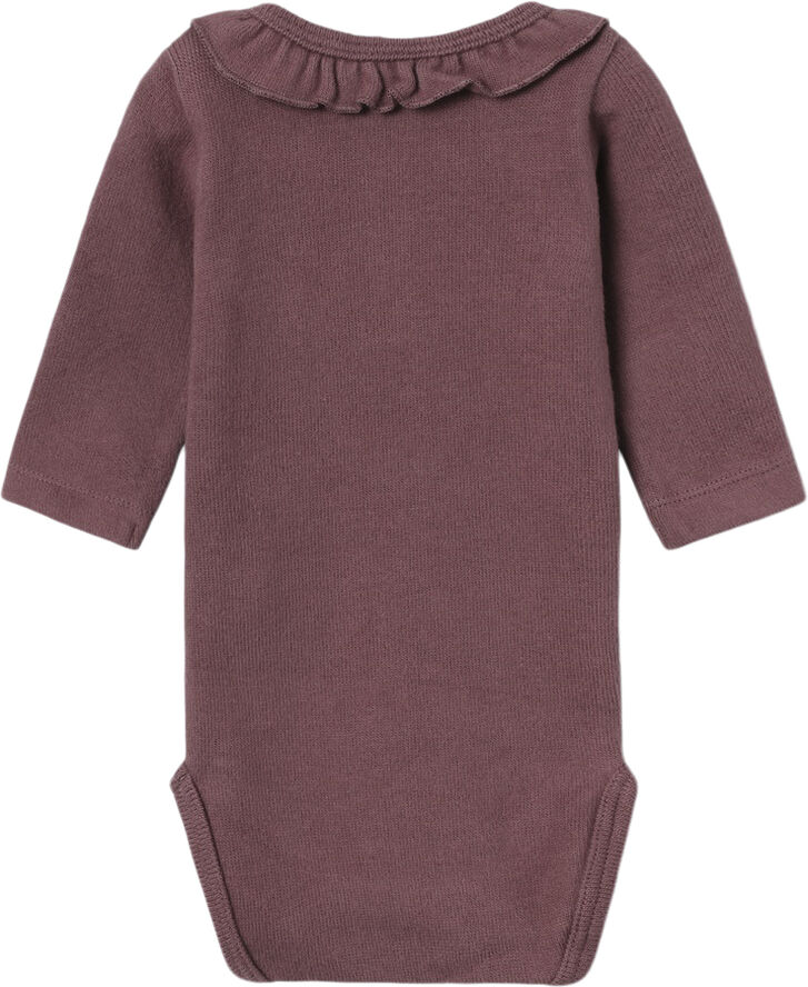 Lil' Atelier NBFTHORO HOU LS SLIM BODY LIL Rose brown