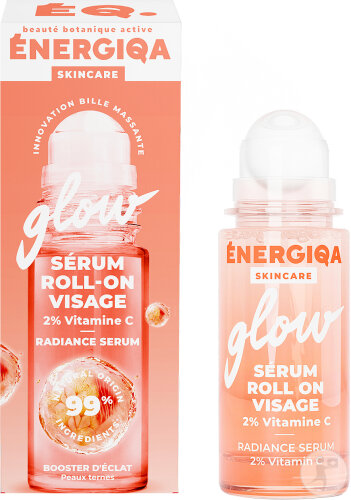 Energiqa Sérum Roll-On Glow Éclat Vitamine C 30ml
