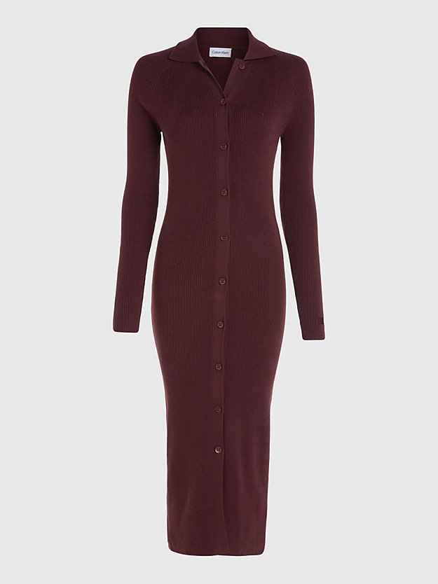 Vestido camisa midi canelado